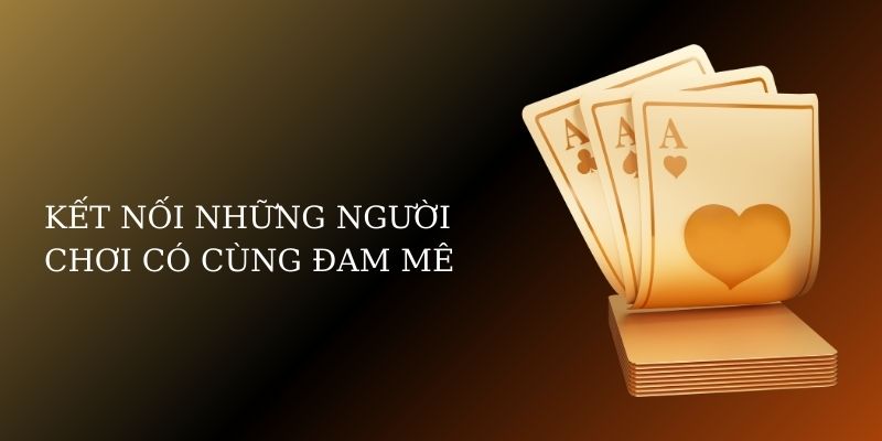 Kết nối những người chơi có cùng đam mê