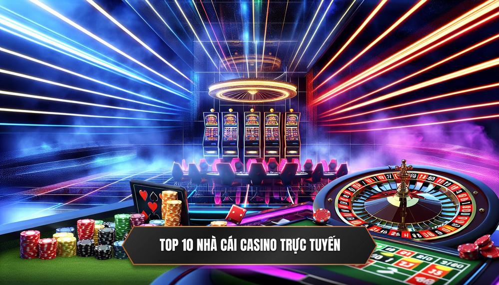 Top 10 nhà cái casino trực tuyến